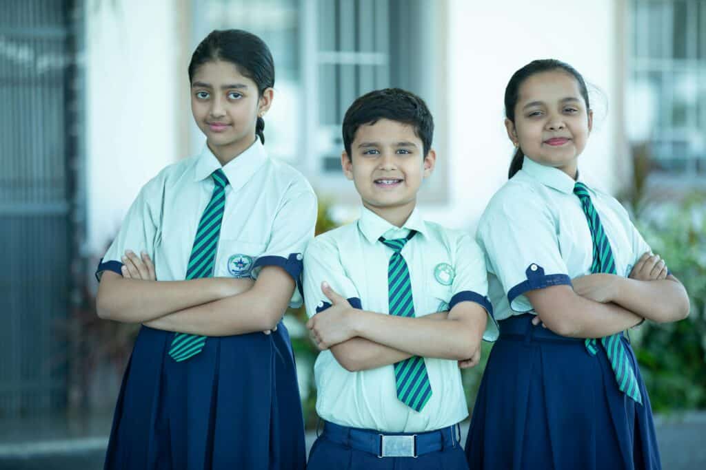Indian School Kids